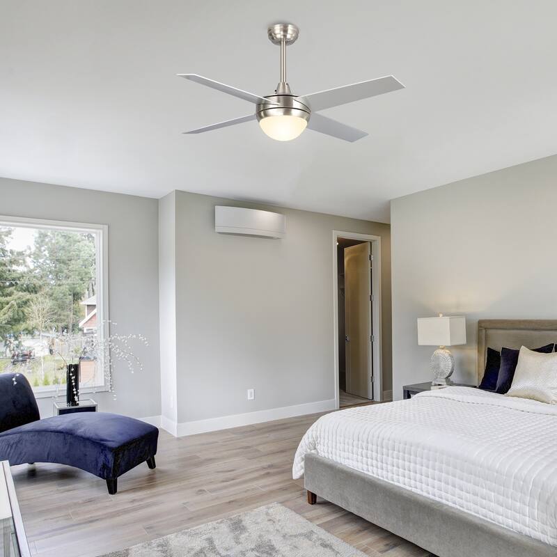 CARRO Norfolk 48" Indoor Smart Ceiling Fan with LED Light and Wall Control