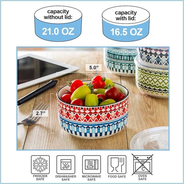 PREIER Housewares 1104286 Set da Cena Cinese, 16 Pezzi