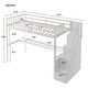 preview thumbnail 4 of 7, Multifunctional Twin Loft Bed with Desk