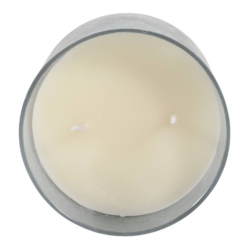 Modern Round Glass Candle on Base - 5" - 5.0"