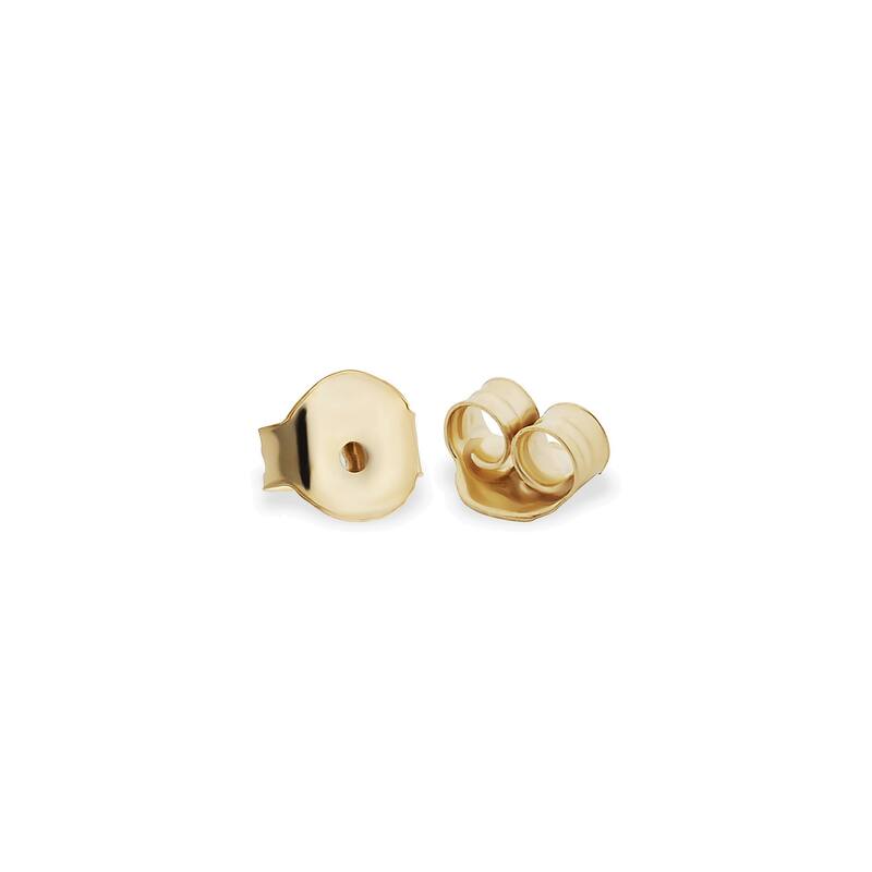 Fremada 10k Yellow Gold Minimalist Star Stud Earrings