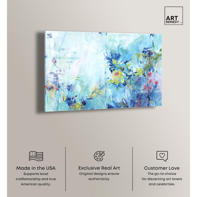 Botanical Journey Acrylic by Art Remedy, Ready to Hang