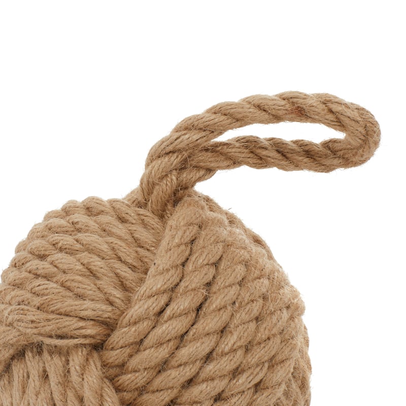 Multi Jute Rope Ball Door Stopper (Set of 2)