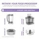 preview thumbnail 5 of 10, Cuisinart Core Custom 10-Cup Multifunctional Food Processor Silver