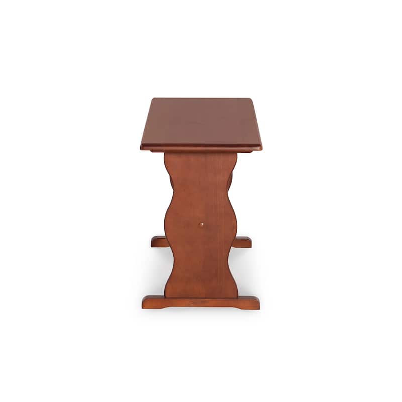 Moens Walnut 3-piece Breakfast Nook Dining Set