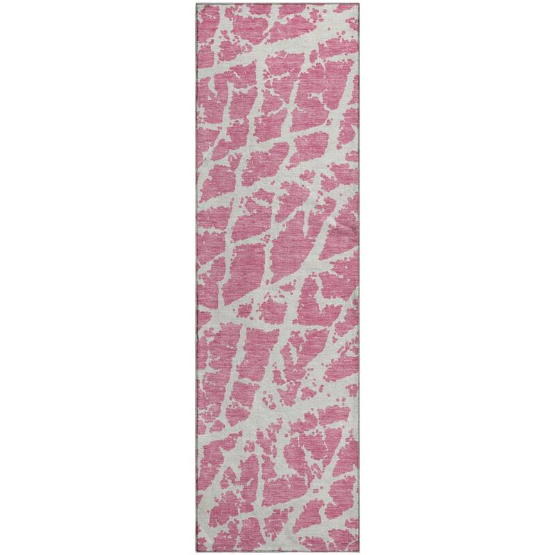 Premium Washable Super Soft Modern Crackle Mayfield Rug