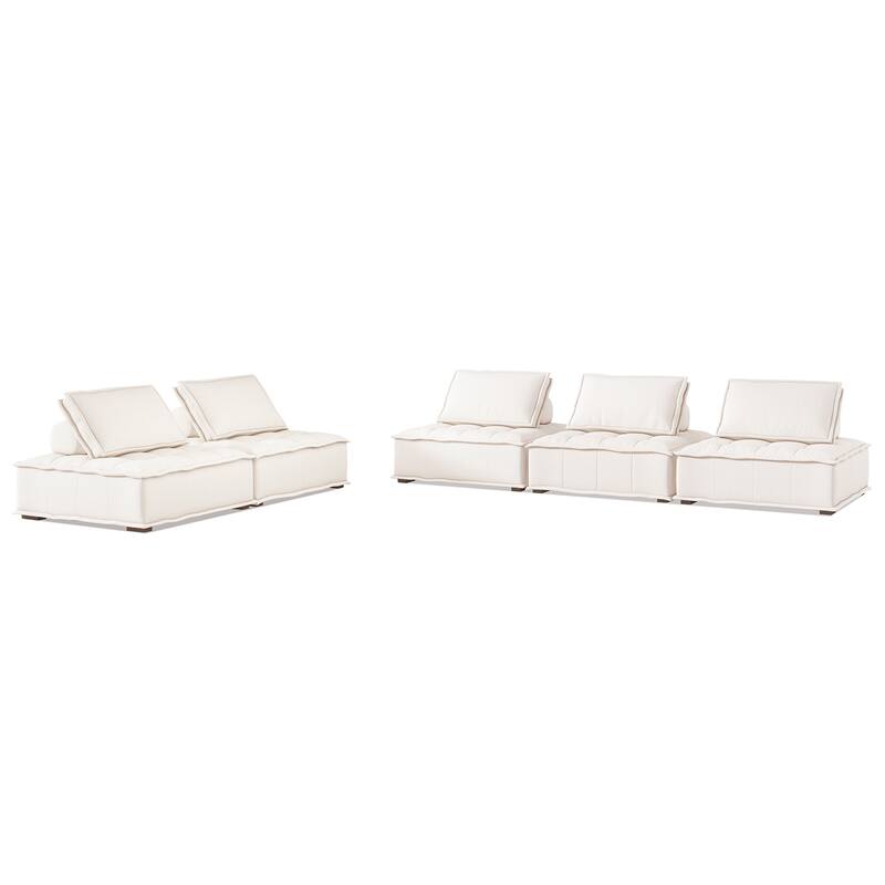 Arwen Modern Modular Sectional Sofa Set