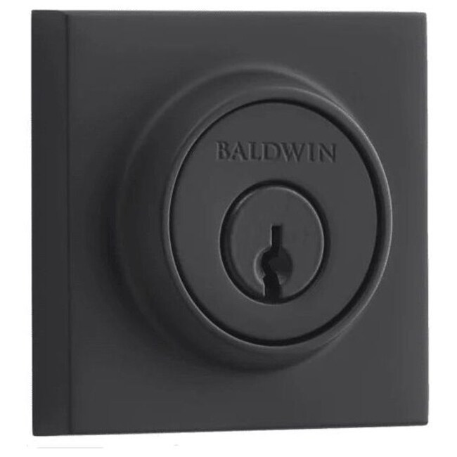 Baldwin Hardware SC.CSD Contemporary Square Reserve Single Cylinder Deadbolt Product 366115