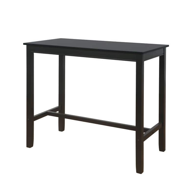 Bridgeport 42-inch Pub Bar Table (Chairs Not Included) - Black