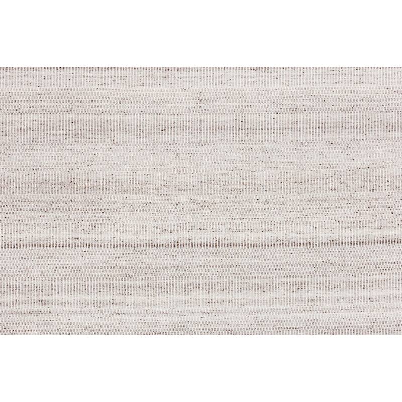 Fayla Handmade Solid Striped Viscose Area Rug