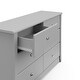 preview thumbnail 27 of 60, Storkcraft Crescent 6 Drawer Chest - Durable, Stylish, and Elegant Storage Solution with 6 Spacious Drawers