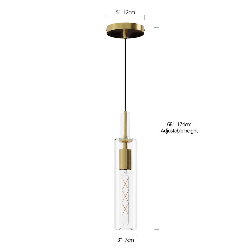 3 Pack Gold Pendant Lights