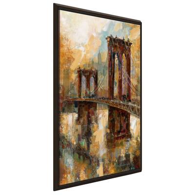 "Crossing Memories" by Ruane Manning Print on Floating Canvas
