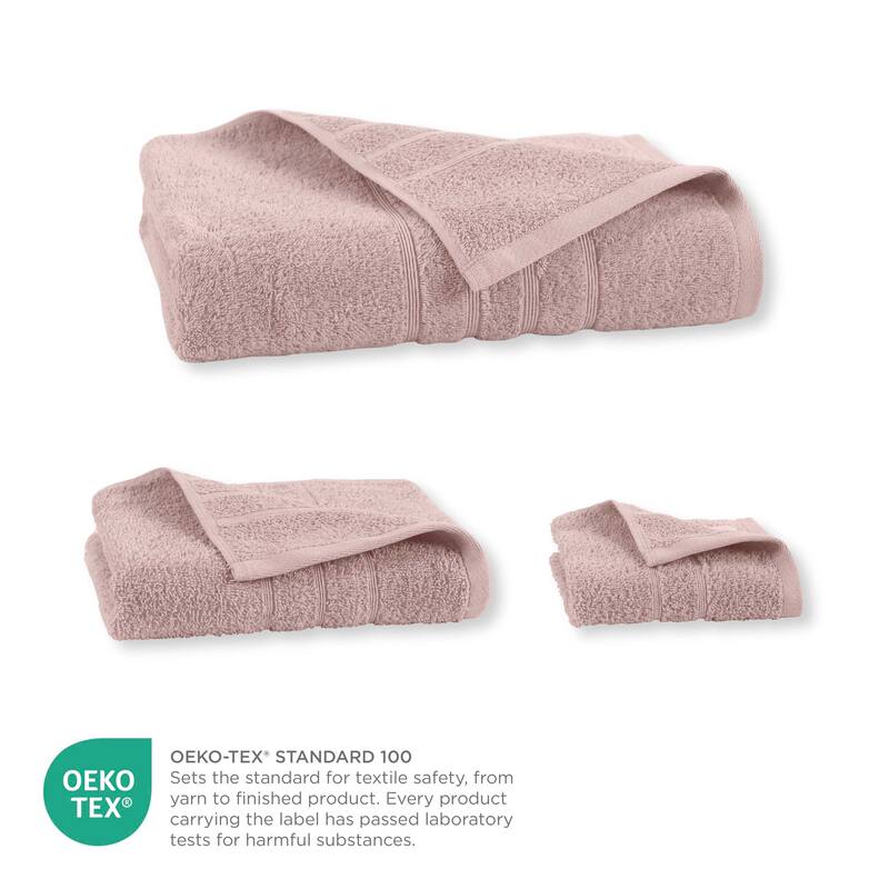 Martex Ultimate Performance Cotton Low-Lint Soft Absorbent Towel Set