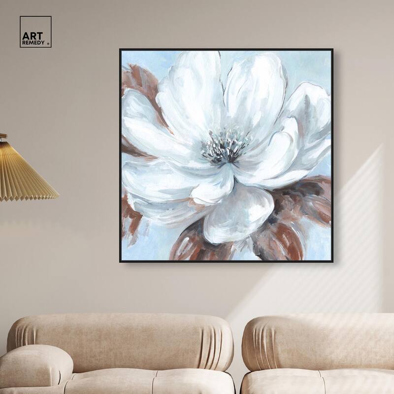 Delicate Blooms I Canvas by Art Remedy