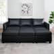 Option Black,Sofa with triple ottoman