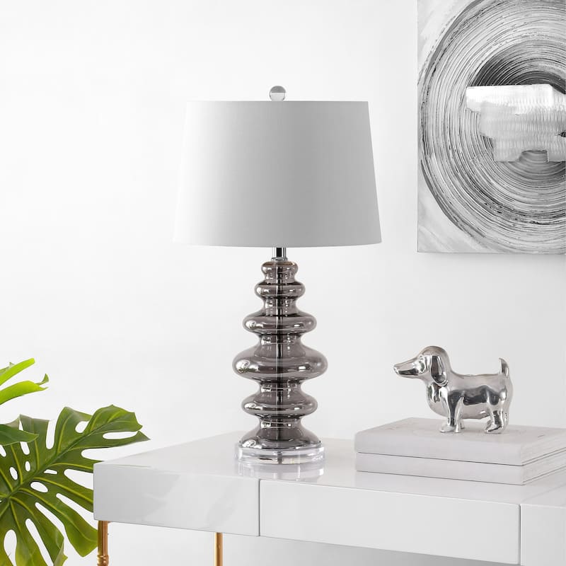 SAFAVIEH Lighting Fevzie 27-inch LED Table Lamp - 15" W x 15" L x 27" H - 15Wx15Dx27H