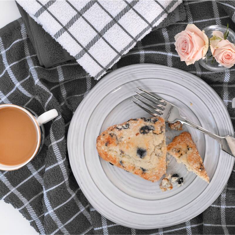 Ritz 3-Pack Terry Check Kitchen Towel and 6-Pack Terry Check Dish Cloth Set