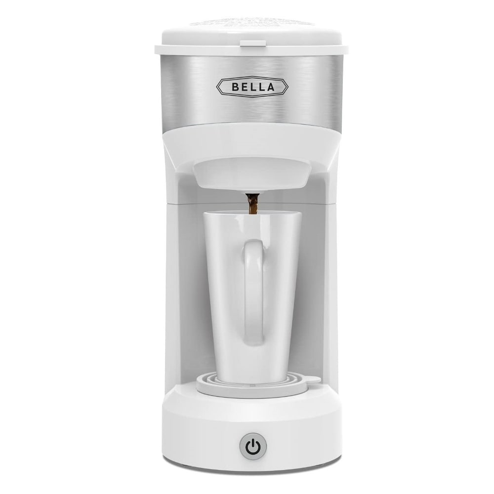 Bella White 5-Cup Coffee Maker