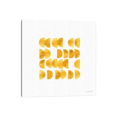 iCanvas "Happy Yellow XIIA" by Lisa Audit Canvas Print