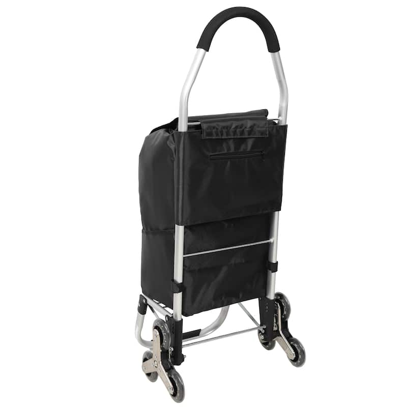 Anmytek Foldable Shopping Cart Grocery Hauler Portable Utility Trolley Lightweight Storage Bag