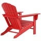 preview thumbnail 64 of 96, Altura Classic Outdoor Eco-Friendly All Weather Adirondack Chairs with Side Table (3-Piece Set)