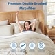 preview thumbnail 40 of 175, Nestl Ultra Soft Double Brushed Microfiber Duvet Cover Set with Button Closure