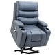 preview thumbnail 40 of 53, Oversized Power Lift Recliner Chair with Massage & Heat, PU Leather, USB Port, Cup Holders & Pockets