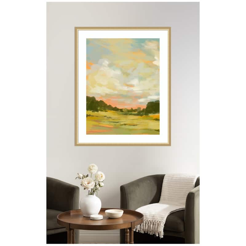 Kate and Laurel Framed Art Landscape 2 by Annie Quigley