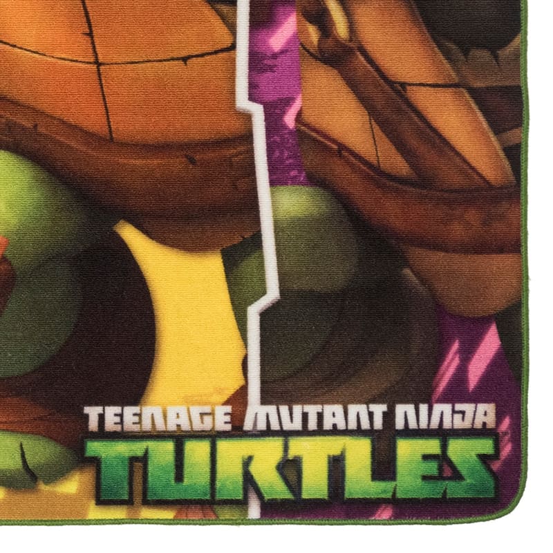 Licensed Paramount Teenage Mutant Ninja Turtles Youth Digital Print Area Rug