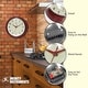 preview thumbnail 96 of 195, Infinity Instruments Round Retro Kitchen Wall Clock by Infinity Instruments