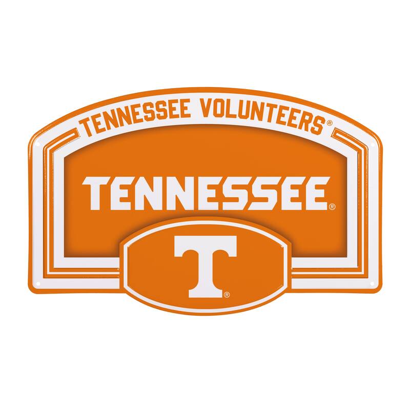 University of Tennessee Embossed Steel Wall Sign, 11" x 17"