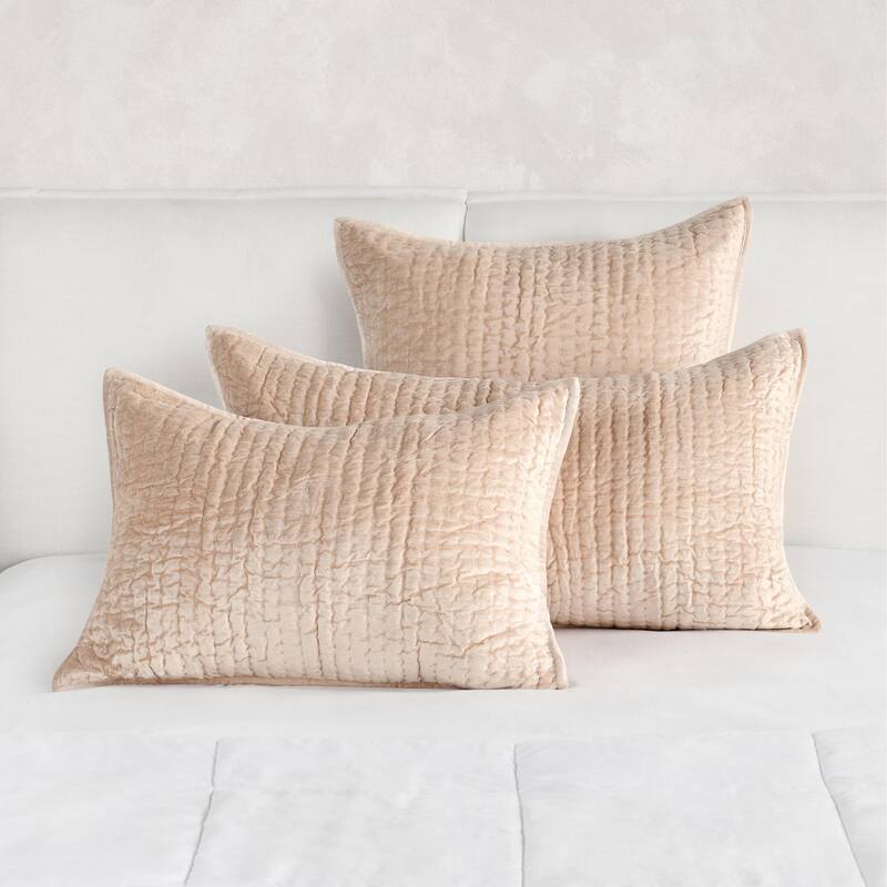 Dimitry Rayon Velvet Sham by Kosas Home