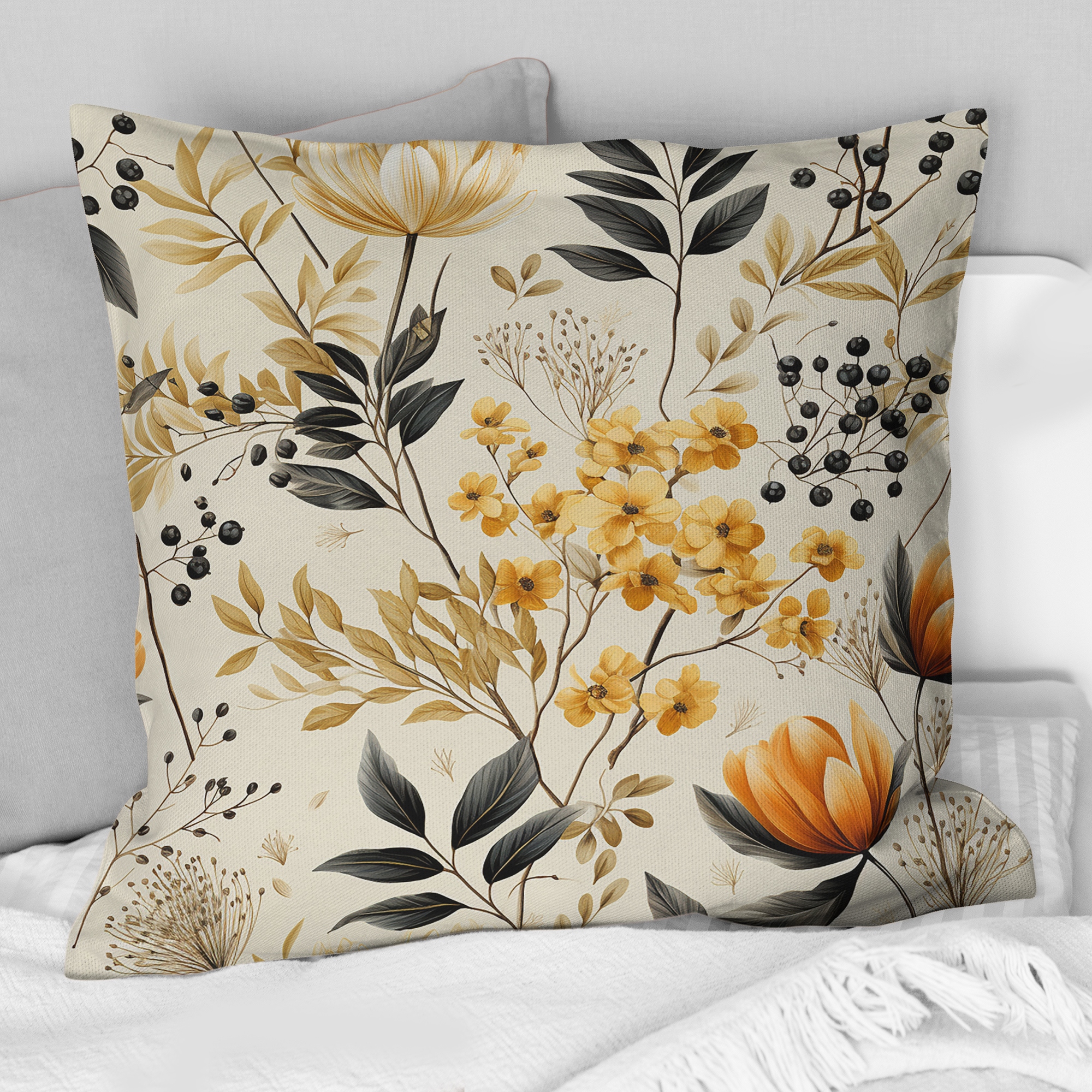 Botanical throw pillows online