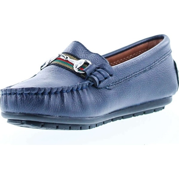 boys blue loafers