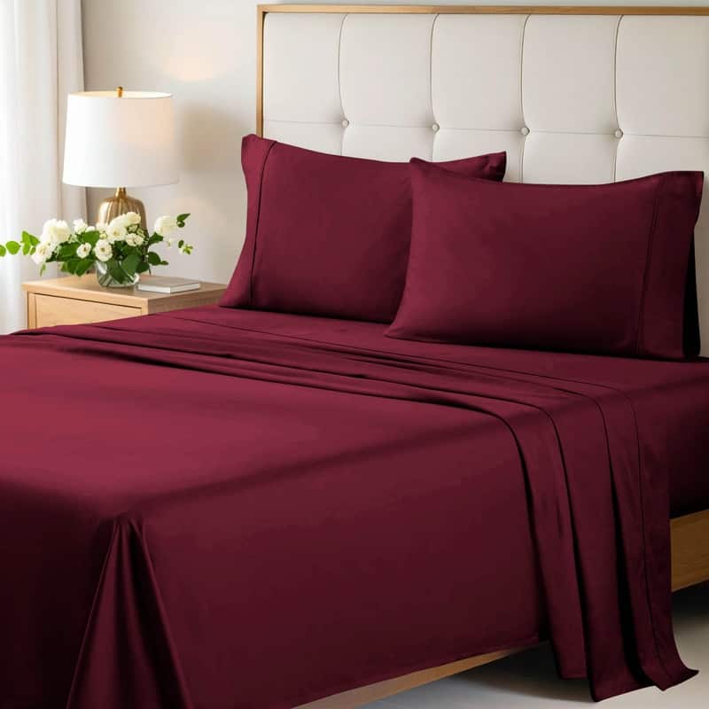 Superior Egyptian Cotton 700 Thread Count Eco-Friendly Solid Sheet Set