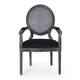 Judith Wood and Cane Upholstered Dining Chair by Christopher Knight Home - 25.00" L x 27.00" W x 40.25" H