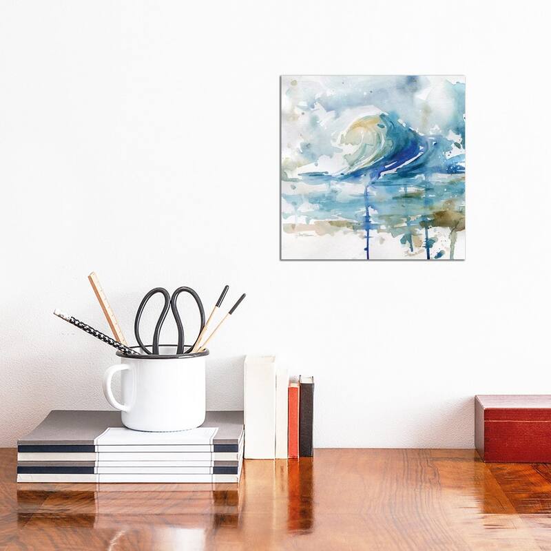 iCanvas "Malibu Surf II" by Carol Robinson Canvas Print - 12x12x1.5