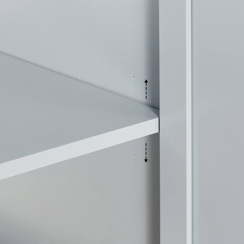 Ariel K67WQOVO Kelly 67" Free Standing Single Oval Basin Vanity Set