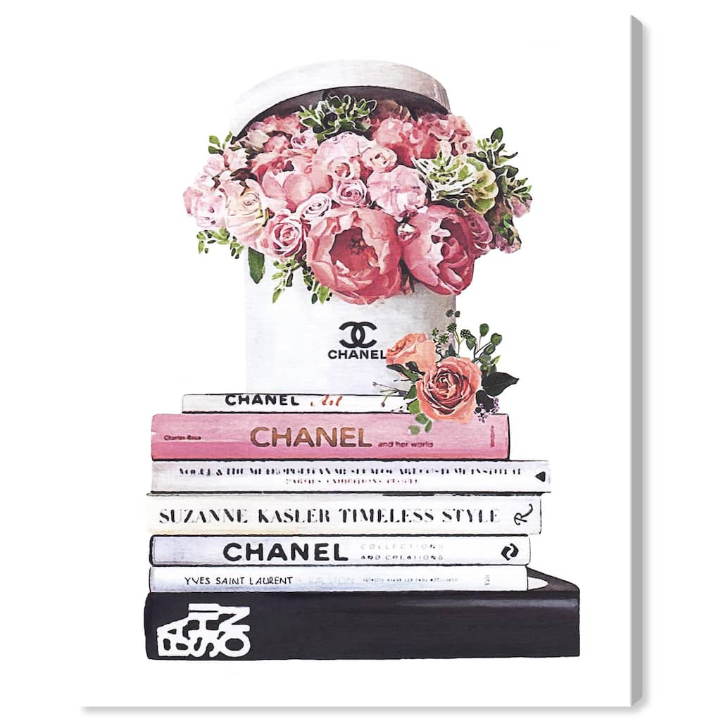 Doll Memories - Roses upon Books Canvas by Art Remedy, Gallery Wrapped
