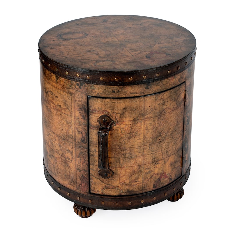 Butler Vasco Old World Map Duffel Table