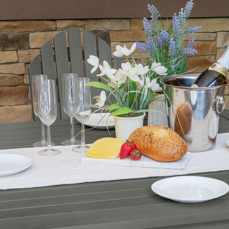 Hamilton 5-piece Outdoor Dining Set - 42" x 42" Table, Dining-height