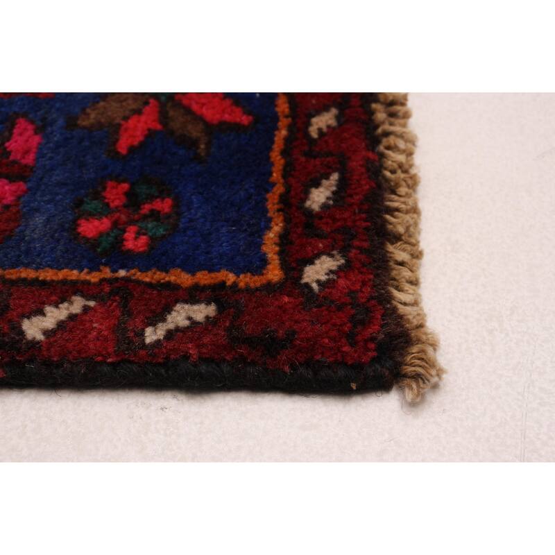 ECARPETGALLERY Hand-knotted Andelz Dark Red Wool Rug - 4'8 x 9'9