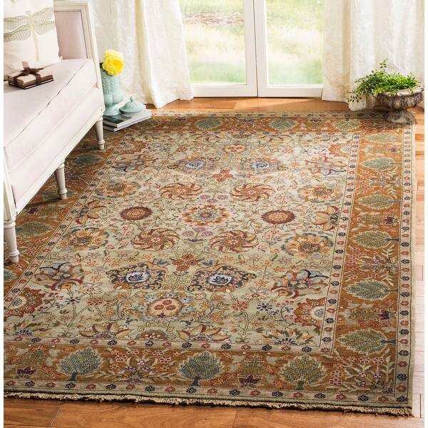 Shop Safavieh Couture Hand Knotted Old World Kiyo Traditional Oriental Wool Rug With Fringe Overstock 19895114