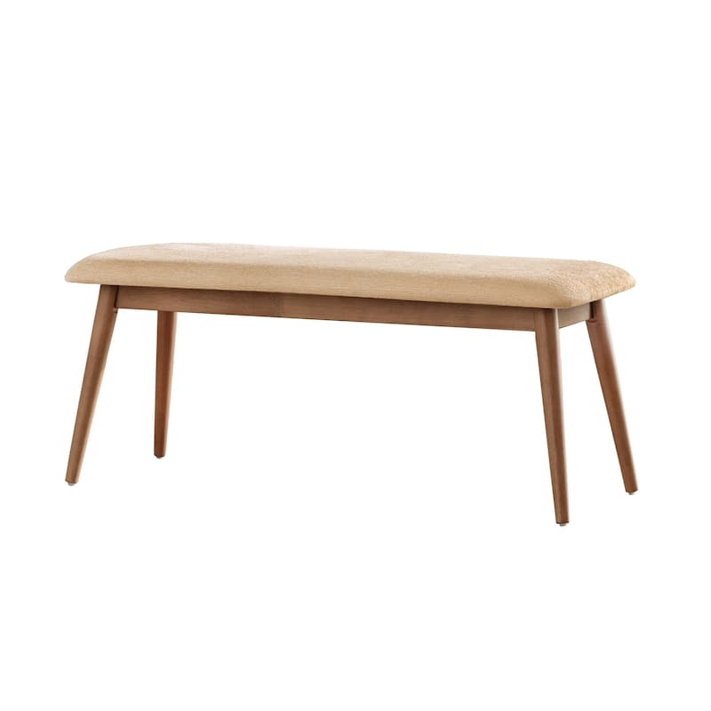 Norwegian Danish Modern Tapered Upholstered Dining Bench iNSPIRE Q Modern