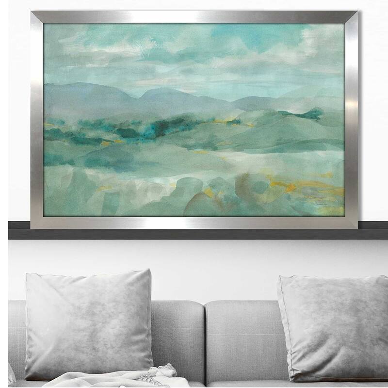 "Green Mountain View" Print on Acrylic