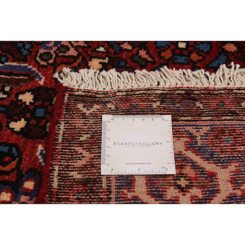 ECARPETGALLERY Hand-knotted Andelz Red Wool Rug - 3'8 x 9'10