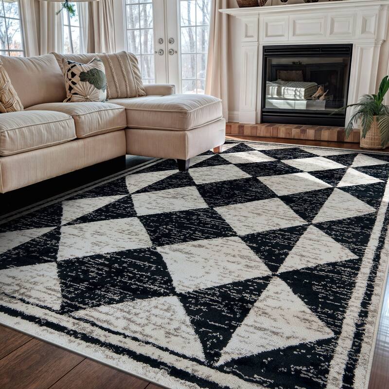 Bohemian Trellis Area Rug