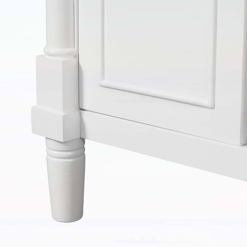 24" Bathroom Vanity with Integrated Ceramic Sink