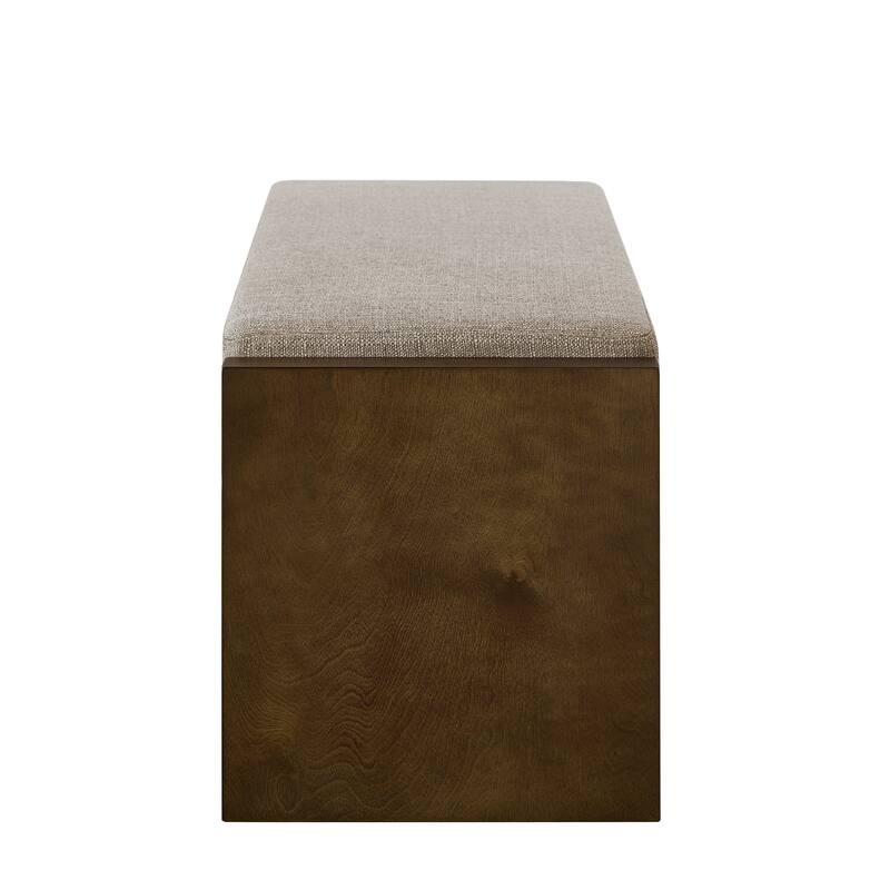 40/47 Inch Storage Bench End Bed Bench with Shoe Rack